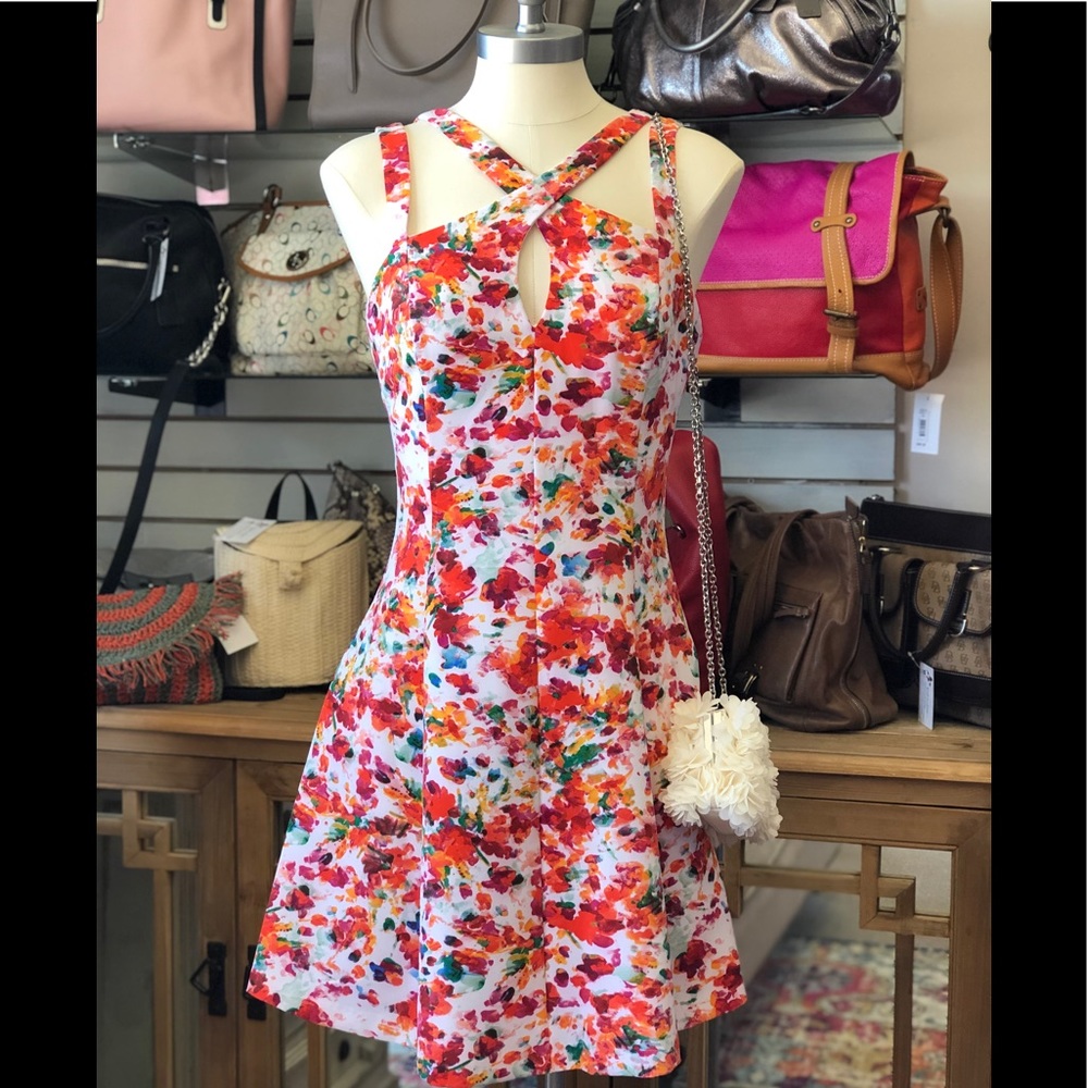 New Guess Floral Dress 8